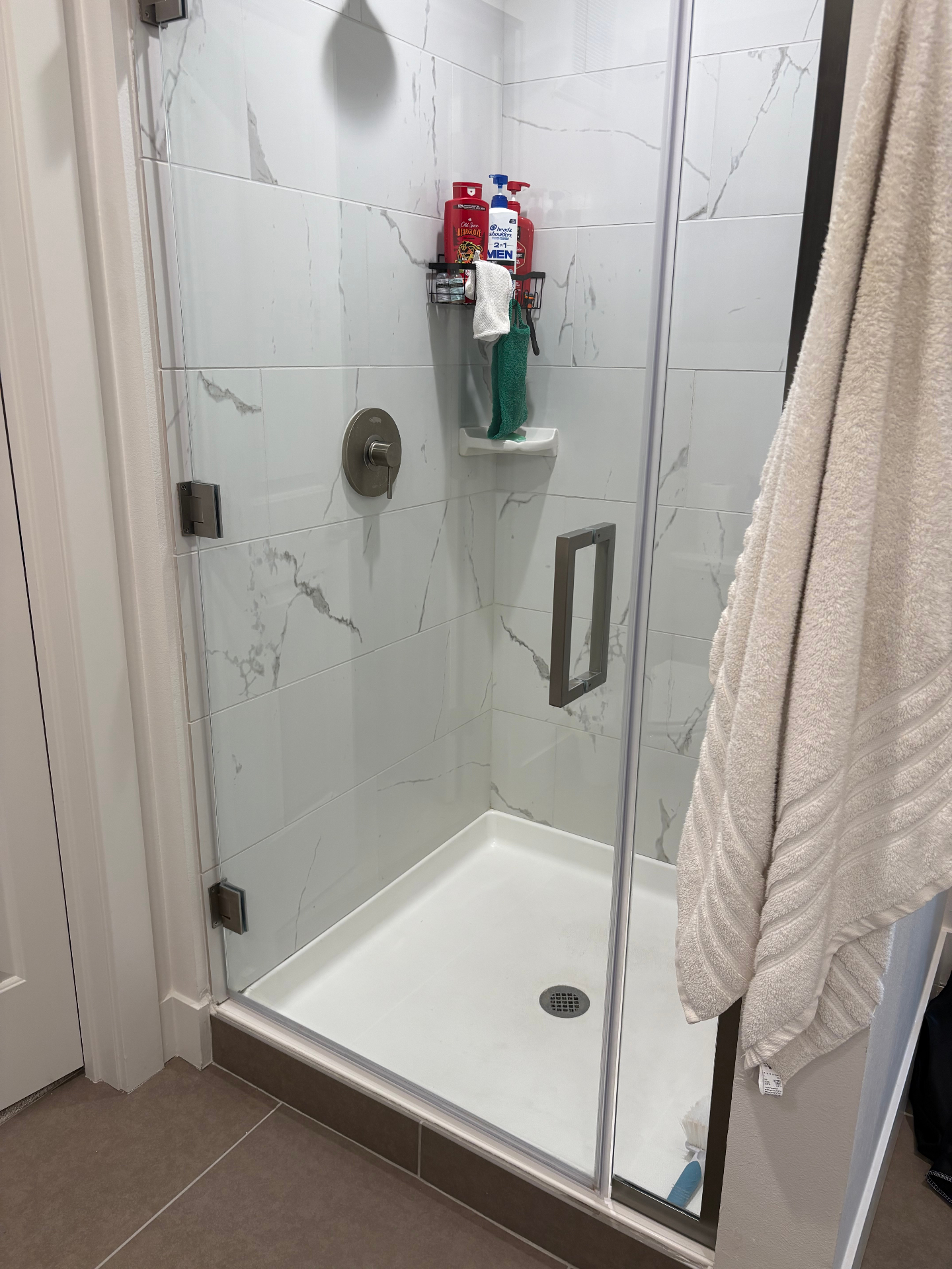Glass Shower — Restored — after Black Label Clean