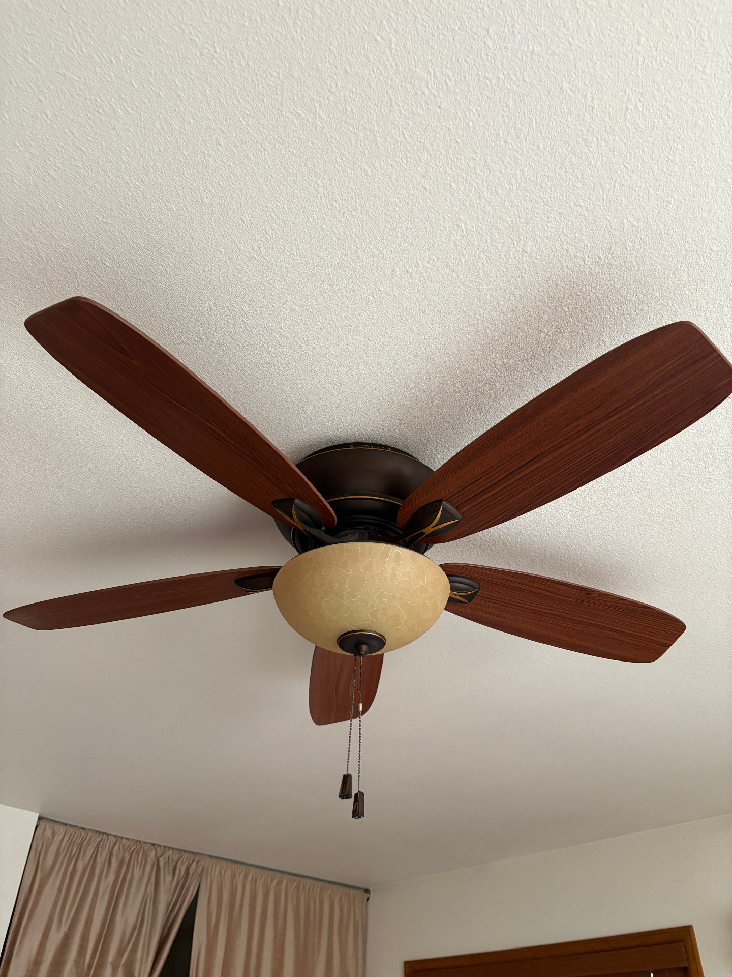 Ceiling Fan & Detail Dusting — after Black Label Clean